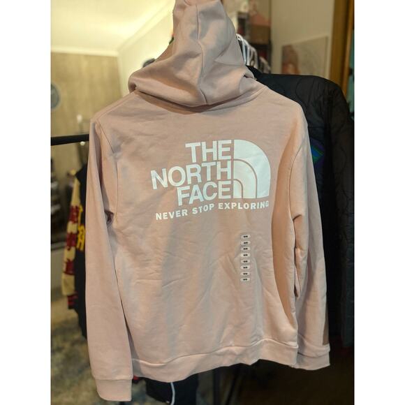 SZ M - Women's North Face Hoodie, Pink Moss - Picture 2 of 3